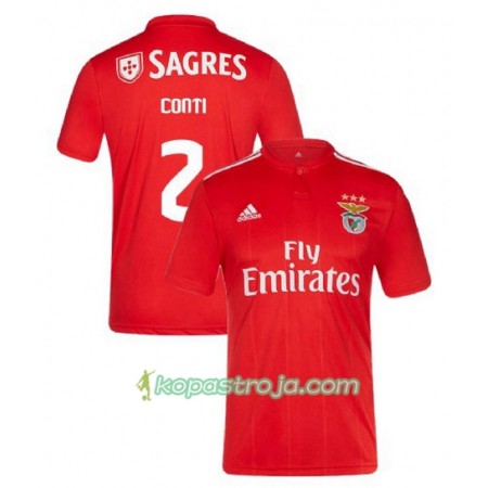 Billiga Fotbollströjor Benfica Conti 2 Hemma tröja 2018/19 Kortärmad